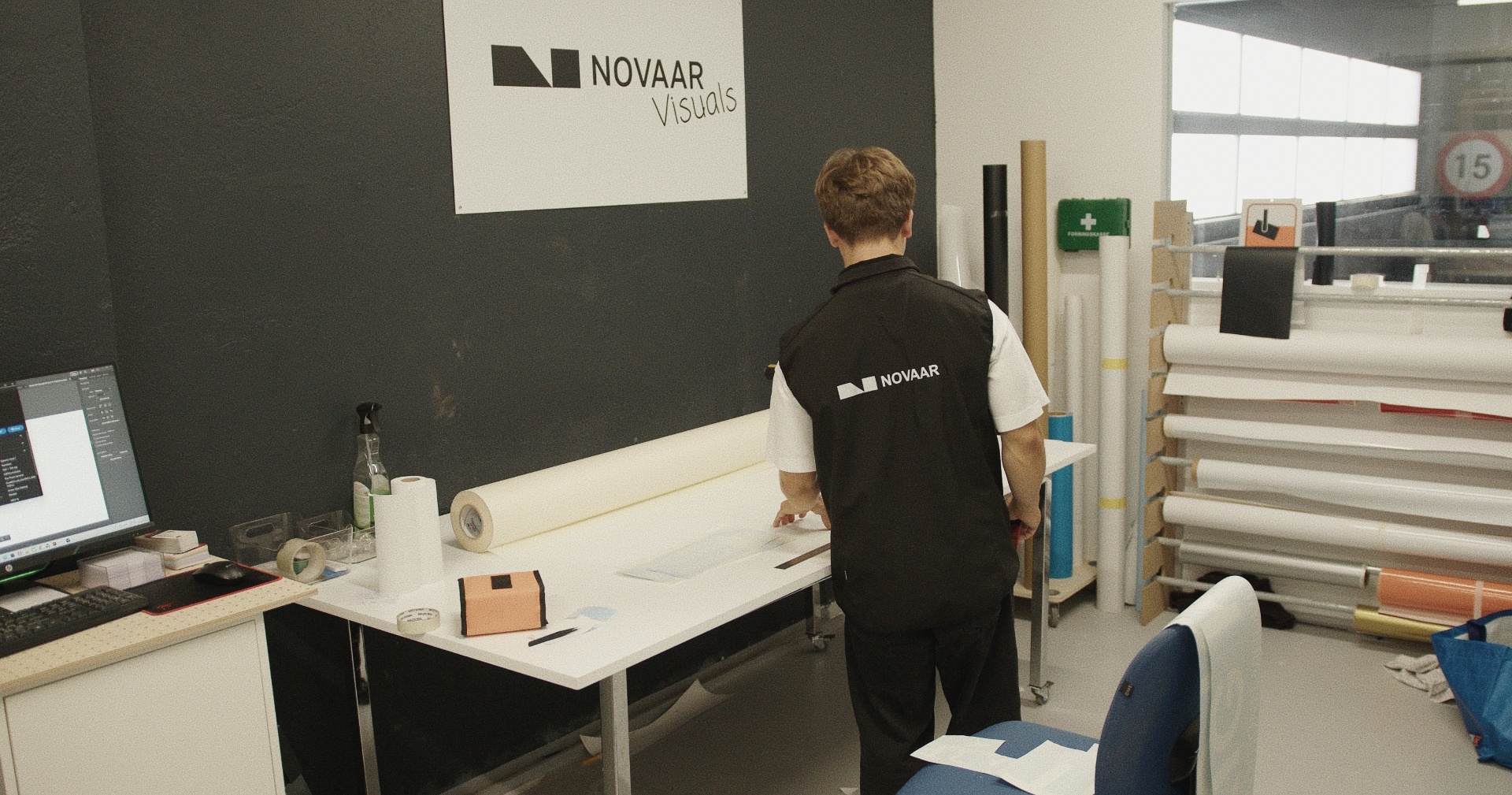 NOVAAR Visuals — montering